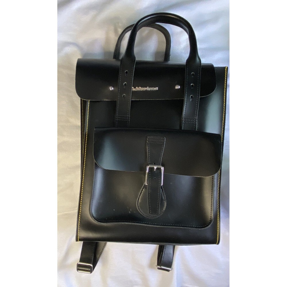 Dr Martens Backpack Ruck Sack Leather Black